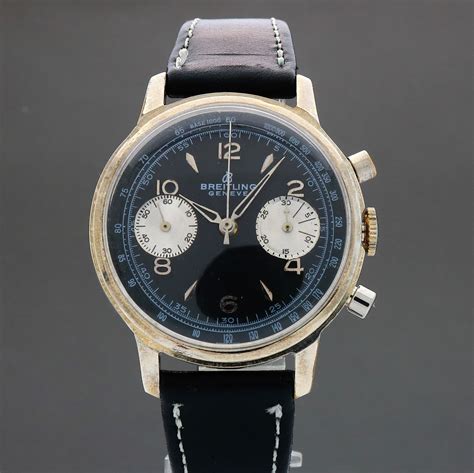 1950 breitling chronograph|breitling geneve vintage chronograph watch.